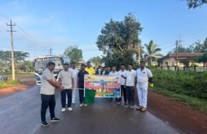 ನಾವೆಲ್ಲರೂ ದೇಶದ ಸಮಗ್ರತೆ ಮತ್ತು ಏಕತೆ ಕಾಪಾಡುವ ಜವಾಬ್ದಾರಿ ಹೊರಬೇಕು: ಸರ್ಕಲ್ ಇನ್ಸ್ಪೆಕ್ಟರ್ ಸಂತೋಷ್ ಶೆಟ್ಟಿ..!!