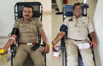 ರಕ್ತ ದಾನ ಮಾಡುವ ಮೂಲಕ ಜೀವ ಉಳಿಸುವ ಕಾರ್ಯದಲ್ಲಿ ತೊಡಗೋಣ: ಪಿ.ಎಸ್.ಐ. ಪ್ರವೀಣ್..!!