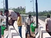 ಸಿಗಂದೂರು ಸೇತುವೆ ಮೇಲಿಂದ ಹಾರಲು ಯತ್ನಿಸಿದ ವ್ಯಕ್ತಿಗೆ ಸಿಕ್ತು ಮರು ಜೀವ..!!