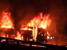 ಚಿತ್ರದುರ್ಗ/ ಭೀಕರ ಅಪಘಾತ ಒಂಬತ್ತು ಮಂದಿ ಸಜೀವ ದಹನ..!!