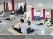 ಸುಖಕರ ಜೀವನ ನಡೆಸಲು ಯೋಗ ಮಾಡಿ: ಪಿ.ಎಸ್. ಐ ಪ್ರವೀಣ್…!!