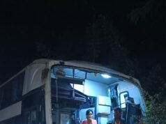 ತೀರ್ಥಹಳ್ಳಿ/ ಕೆಎಸ್ಆರ್ಟಿಸಿ ಬಸ್ ಕಾರು ನಡುವೆ ಮುಖಾಮುಖಿ ಡಿಕ್ಕಿ ನಾಲ್ವರು ಸಾವು..!!