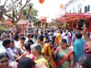 ಆನಂದಪುರದಲ್ಲಿ ವೈಭವದಿಂದ ಜರುವಿಧ ವೀರಾಂಜನೇಯ ಸ್ವಾಮಿಯ ಬ್ರಹ್ಮರಥೋತ್ಸವ.