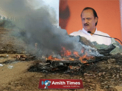 ಮಹಾರಾಷ್ಟ್ರದ ಉಪಮುಖ್ಯಮಂತ್ರಿ ವಿಮಾನ ಅಪಘಾತದಲ್ಲಿ ಸಾವು..!!