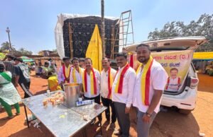 ಜಾತ್ರಾ ಮಹೋತ್ಸವದಲ್ಲಿ ಭಕ್ತರಿಗೆ ತಂಪು ಪಾನೀಯ ವಿತರಿಸಿದ ರಕ್ಷಣಾ ವೇದಿಕೆ ಶಿರಸಿ–ಸಿದ್ದಾಪುರ ಘಟಕ..!!