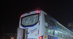 ರಾತ್ರಿ ಬಸ್ಗಳ ತಪಾಸಣೆ: ಪಿಎಸ್ಐ ಪ್ರವೀಣ್ ಬೀಟ್ ಪ್ರದೇಶದಲ್ಲಿ ಪರಿಶೀಲನೆ..!!