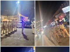 ಏಕಾಏಕಿ ಲಾಠಿ ಹಿಡಿದು ರಸ್ತೆಗೆ ಇಳಿದ ಪೊಲೀಸರು..!!