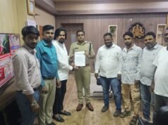 ಚಕ್ರವರ್ತಿ ಸೂಲಿಬೆಲೆ ಶಿವಮೊಗ್ಗಕ್ಕೆ ಬರಬಾರದು , ನಿರ್ಬಂಧ ಹೇರಬೇಕು ಎಂದು ಎಸ್. ಪಿ ಬಳಿ ಆಗ್ರಹ..!!