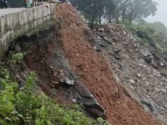 ಹುಲಿಕಲ್ ಘಾಟಿ ರಸ್ತೆ ಸಂಚಾರ ಬಂದ್..!!